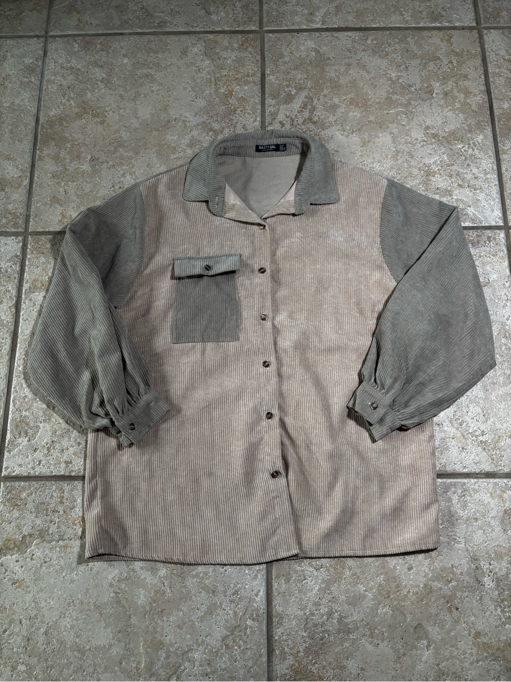Nasty Gal Corduroy Button-down